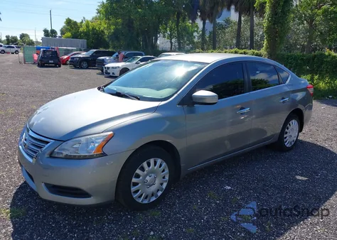 2014 Nissan Sentra S z USA, uszkodzony, nr VIN 3N1AB7AP6EY276685